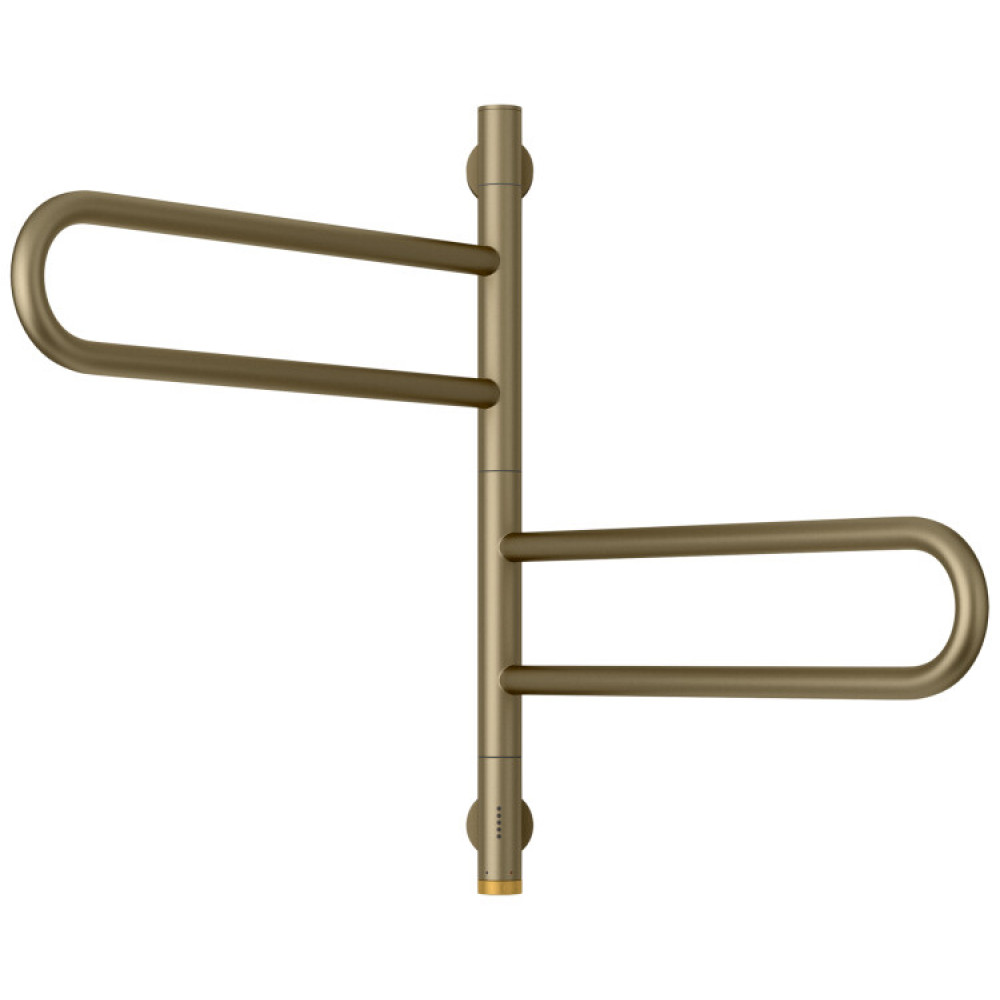 Полотенцесушитель, Сунержа, Парео 4.0, поворотный, шгв 50*535*567, нижнее, цвет-золотой шёлк