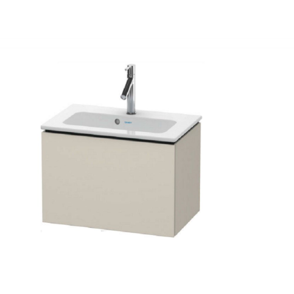 Тумба под раковину, Duravit, L-Cube, шгв 620*391*400, раковина-необходимо заказать, цвет-серо-коричневый матовый