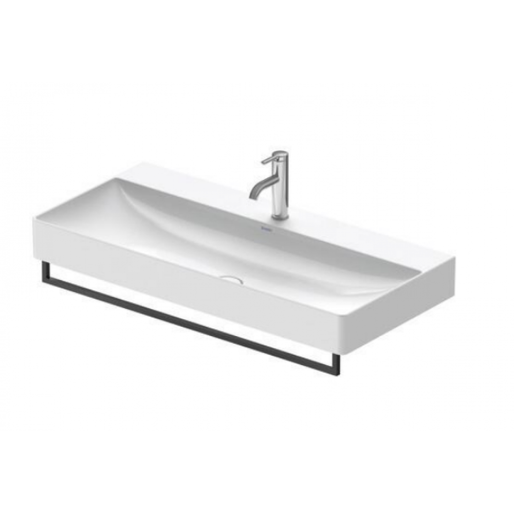 Полотенцедержатель для раковины, Duravit, DuraSquare, цвет-черный матовый