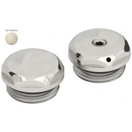 Спускной клапан/заглушка, Сунержа,цвет-RAL 1013 (Жемчужно-белый)