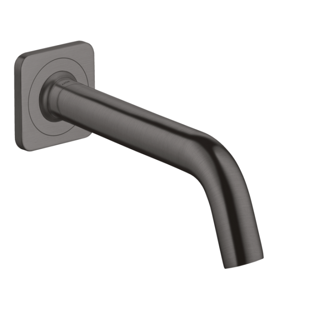 Излив, Hansgrohe, Axor Citterio M, цвет-шлифованный черный хром