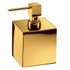 Дозатор для жидкого мыла, Decor Walther, DW, шгв 85*85*140, цвет дозатора-золото (Gold, Polished Gold)