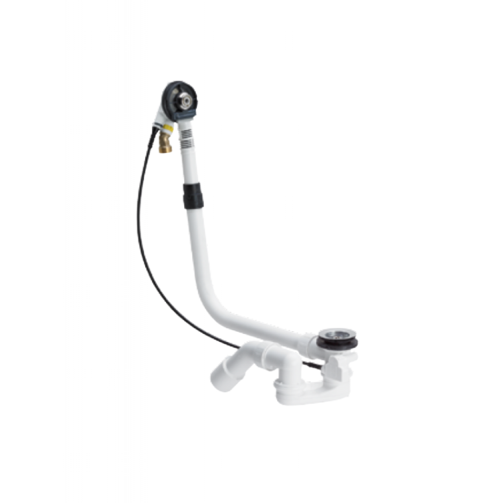 Слив-перелив, Bette, полуавтоматический, длина троса, мм-725, цвет-хром