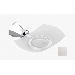 Мыльница, THG, Art Deco Crystal, шгв 160*157*27, цвет-никель