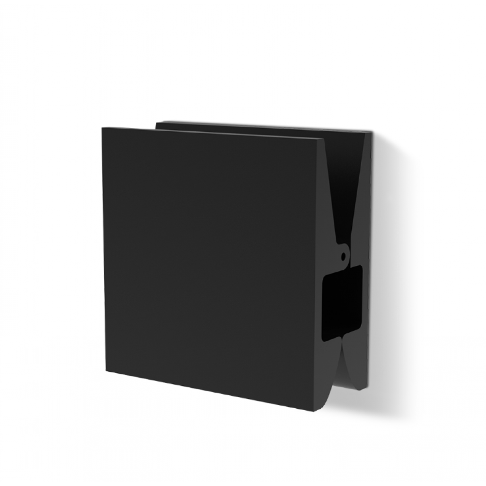 Крючок, Decor Walther, PINCH S/L, шгв 100*40*100, цвет-черный матовый