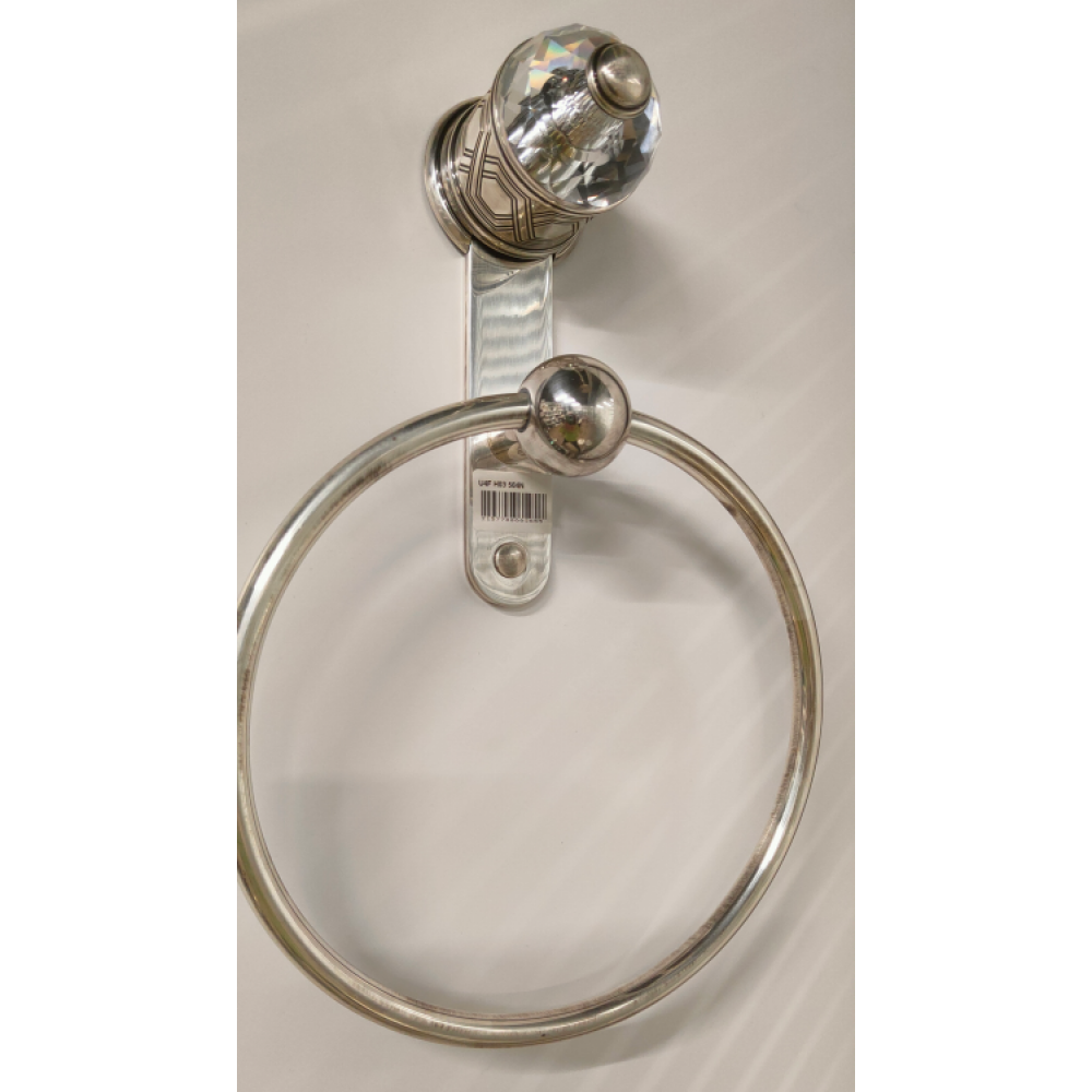 Полотенцедержатель, THG, Duomo Cristal, шгв 180*80*290, цвет-Antique Silver