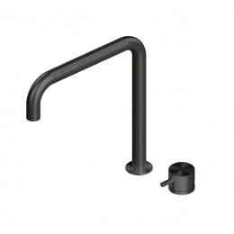 Смеситель для раковины, Quadro design, Source, цвет-Black gold PVD