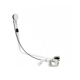 Слив-перелив, Bette, для ванны, длина троса, мм-1070, цвет-хром