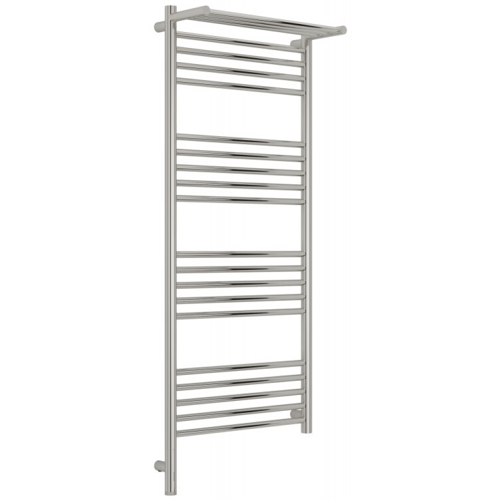 Полотенцесушитель, Сунержа, Богема 3.1, с полкой, шгв 532*215*1324, нижнее слева, МЭМ, цвет-сталь (без покрытия)