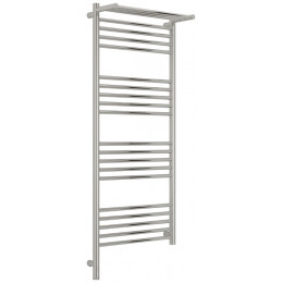 Полотенцесушитель, Сунержа, Богема 3.1, с полкой, шгв 532*215*1324, нижнее слева, МЭМ, цвет-сталь (без покрытия)