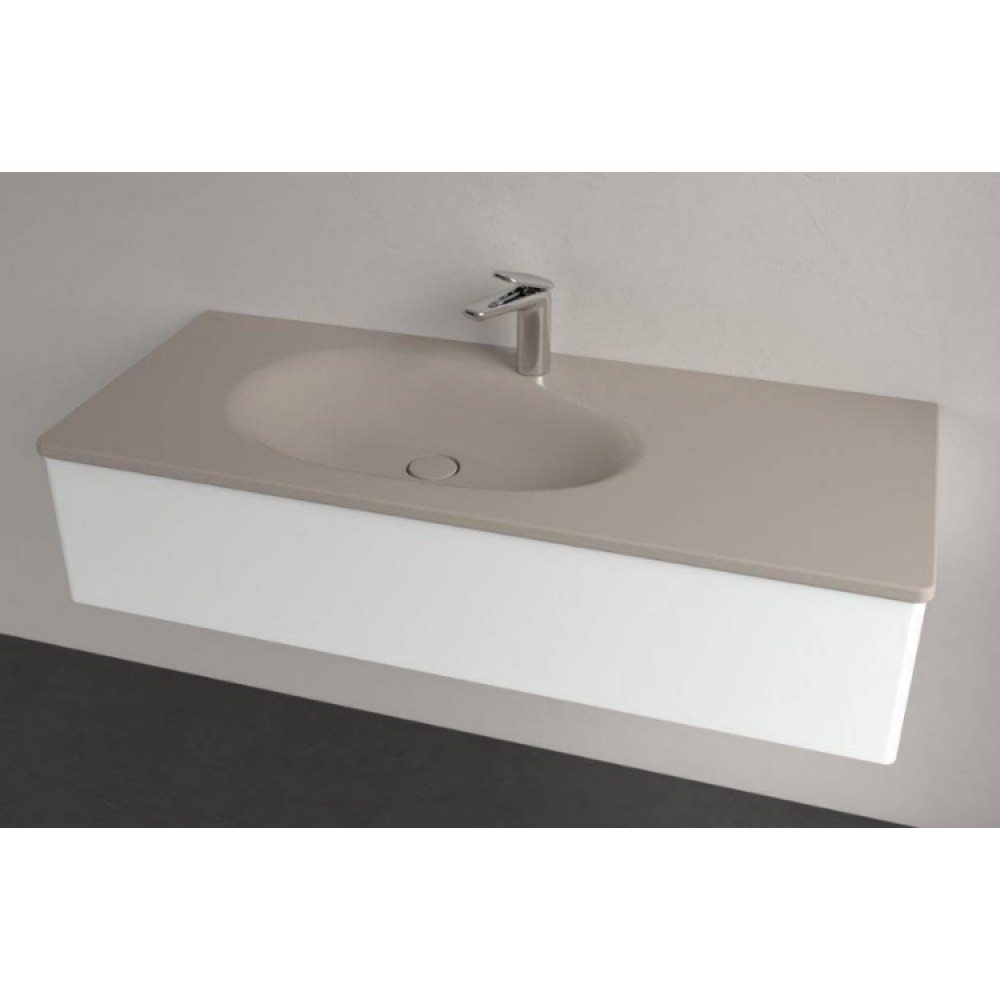 Раковина, Villeroy&Boch, Antao, шгв 1200*500*90, отверстия для смесителя-1, CeramicPlus, цвет-Almond