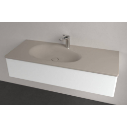 Раковина, Villeroy&Boch, Antao, шгв 1200*500*90, отверстия для смесителя-1, CeramicPlus, цвет-Almond