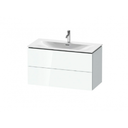 Тумба под раковину, Duravit, L-Cube, шгв 1020*481*550, раковина-необходимо заказать, цвет-белый глянцевый