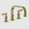 Смеситель для раковины, Gessi, Inciso, цвет-Brushed Brass PVD