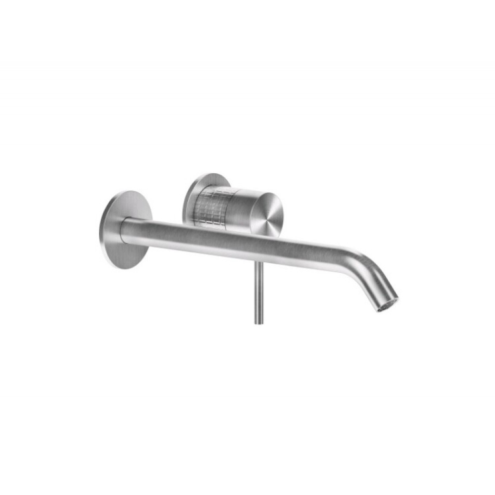 Смеситель для раковины, Gessi, Meccanica, цвет-Black Metal Brushed PVD