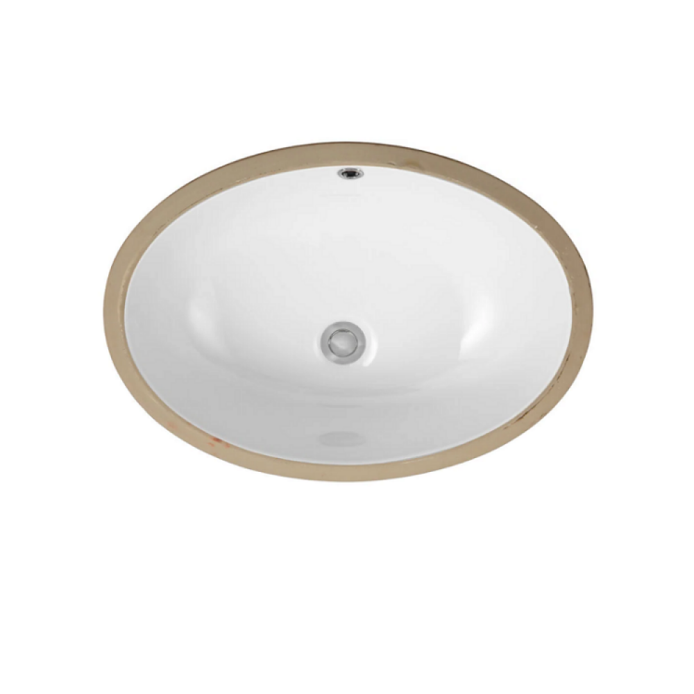 Раковина, Splendy, Emotion, шгв 605*430*165, отверстия для смесителя-отсутствуют, цвет-белый