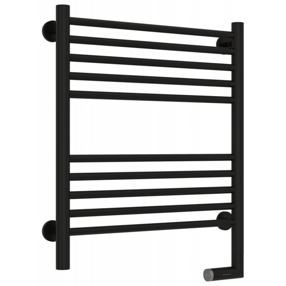 Полотенцесушитель, Сунержа, Богема 2.0, прямая, шгв 550*75-95*662, нижнее справа, МЭМ, цвет-черный матовый
