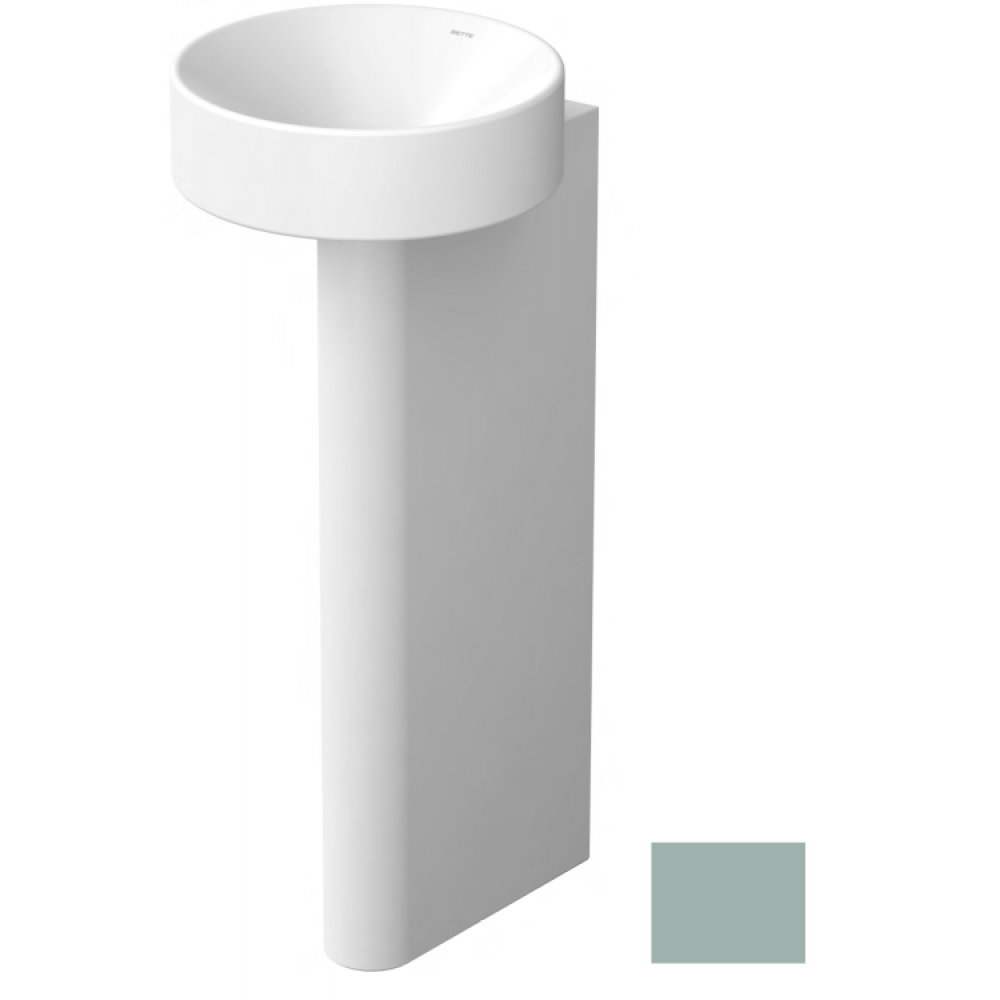 Раковина с пьедесталом, Bette, BetteSuno Pedestal, шгв 340*340*863, отверстия для смесителя-одно, цвет-salvia
