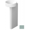 Раковина с пьедесталом, Bette, BetteSuno Pedestal, шгв 340*340*863, отверстия для смесителя-одно, цвет-salvia