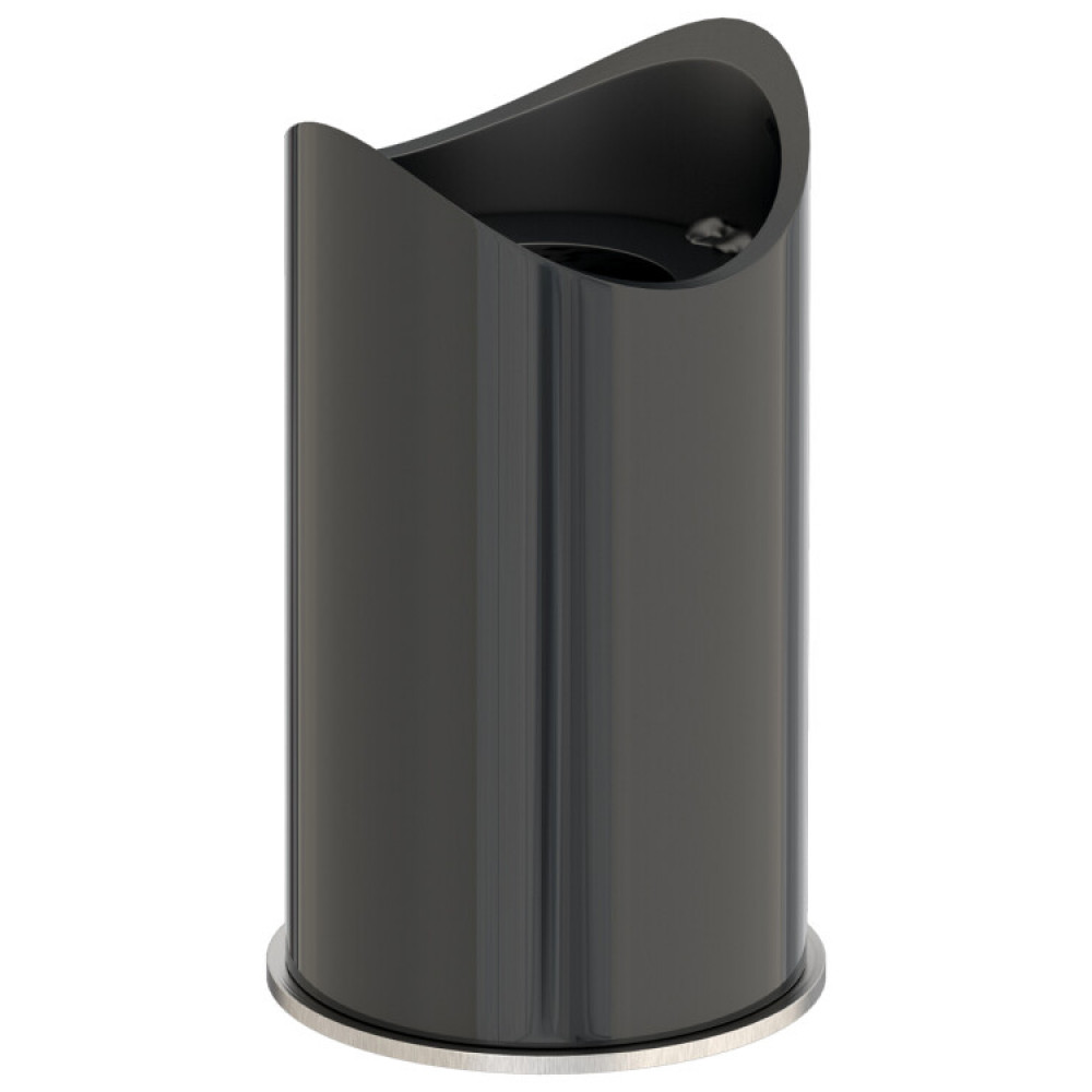 Модуль, Сунержа, скрытого подключения, для МЭМ d 28 мм, шгв 28*51*28, цвет-RAL 9011 (Графитовый чёрный)