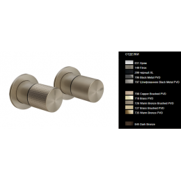 Смеситель для душа, Gessi, Habito Bath-Shower, CESELLO, цвет-Brushed Brass PVD