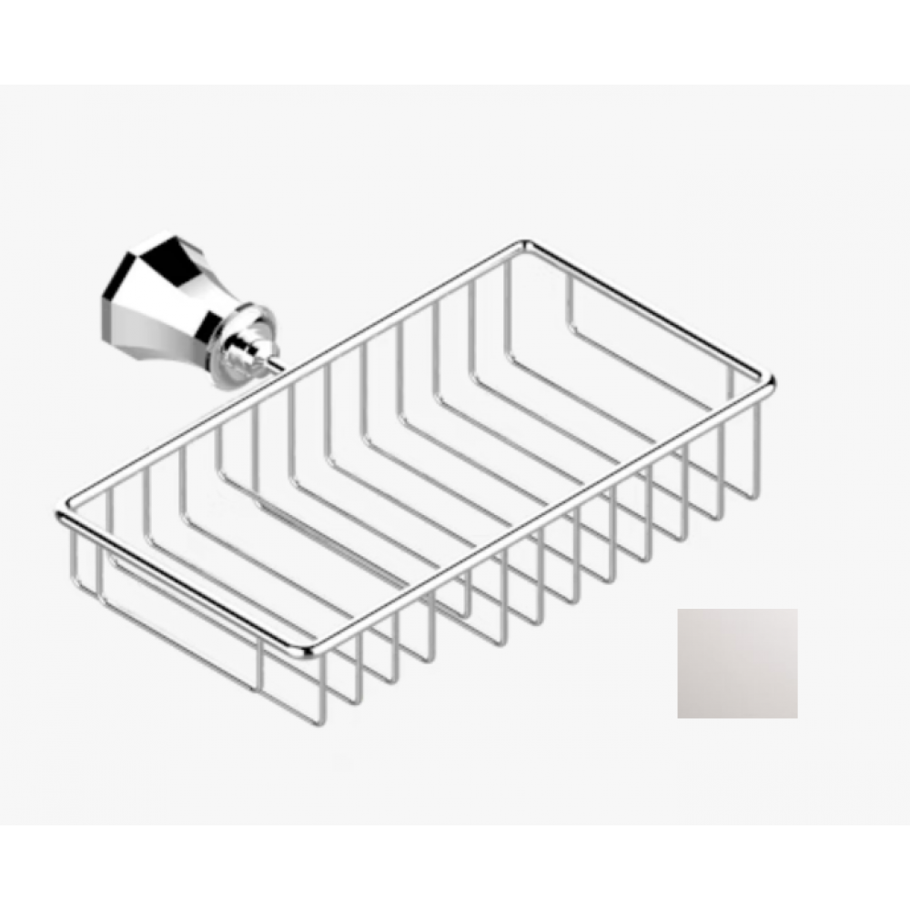 Мыльница, THG, Art Deco Crystal, шгв 240*200*72.5, цвет-никель