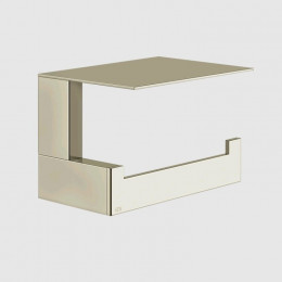 Бумагодержатель, Gessi, Rettangolo, шгв 155*100*97, цвет-Nickel PVD