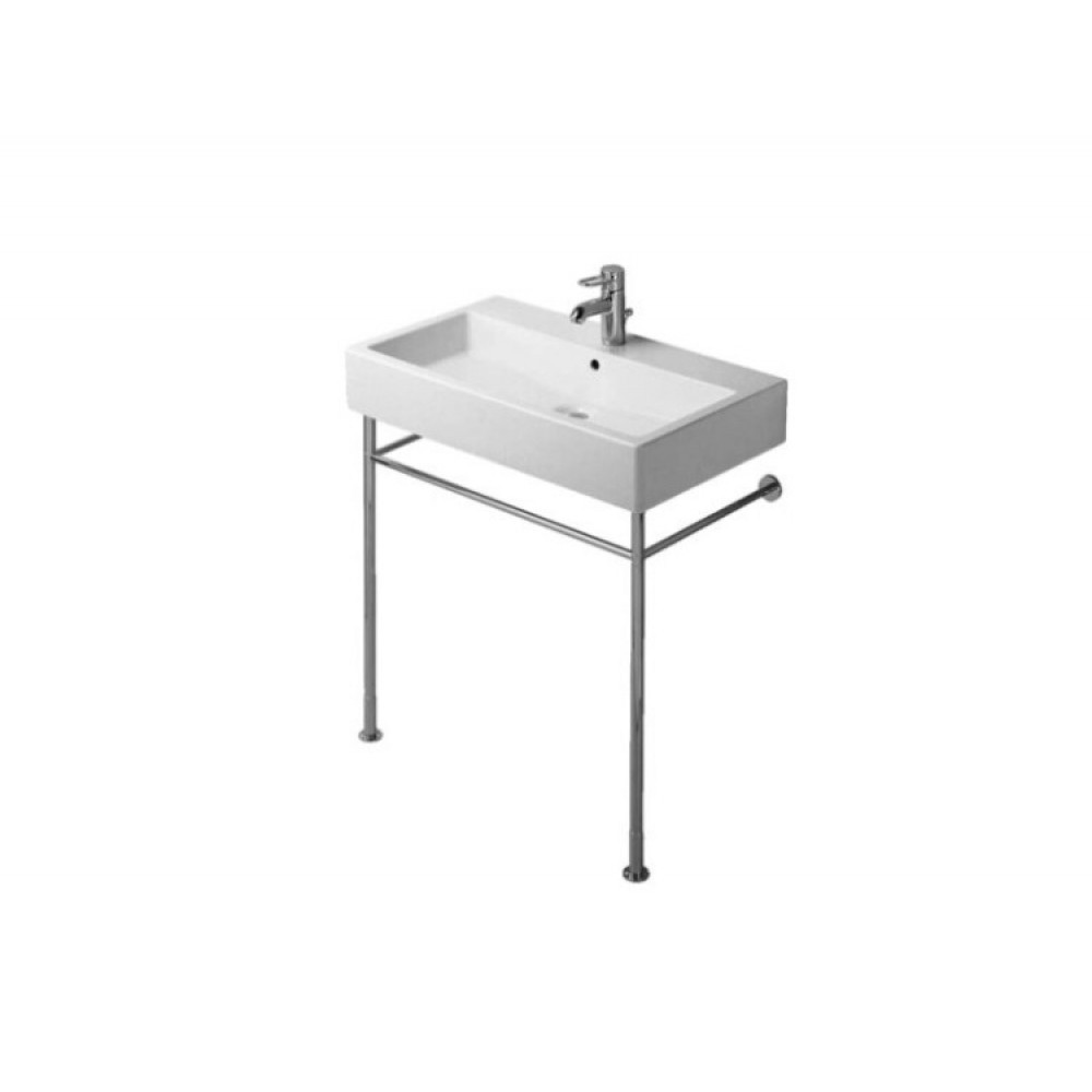 Консоль, Duravit, Vero, шгв 725*425*715-780, цвет-хром