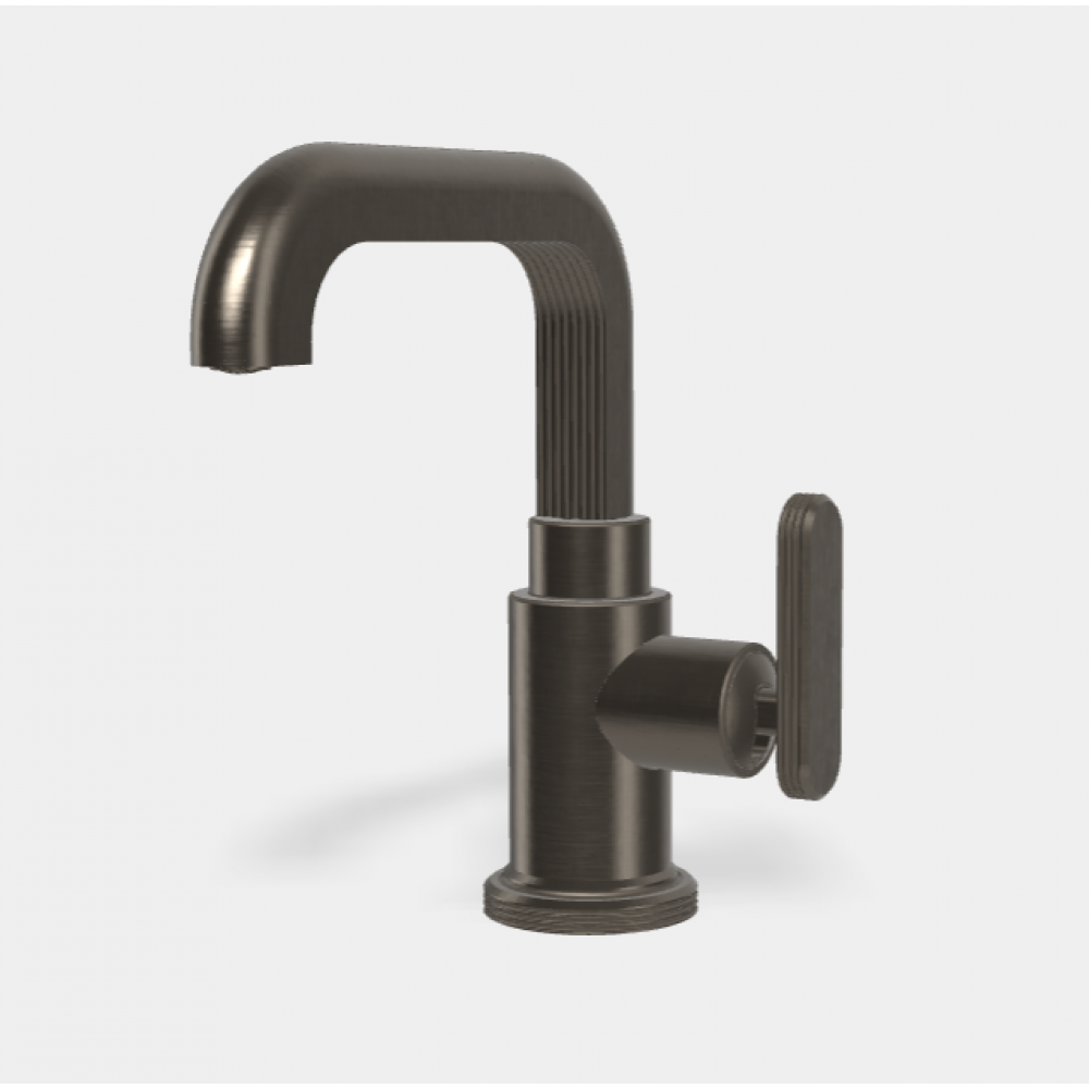 Смеситель для раковины, Fima Carlo Frattini, Park Lane, цвет-хром черный брашированный