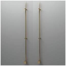 Полотенцесушитель, Broner, Bruno, шгв 60*70*1700, сухой ТЭН, цвет-золото