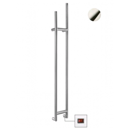 Полотенцесушитель, Margaroli, Arcobaleno, шгв 187*105*1510, Box справа, цвет-никель