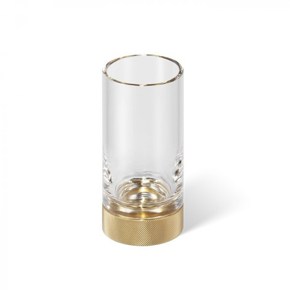 Стакан, Decor Walther, Club, SMG, шгв 60*60*125, цвет-золото матовое