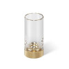 Стакан, Decor Walther, Club, SMG, шгв 60*60*125, цвет-золото матовое