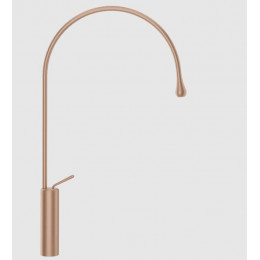 Смеситель для раковины, Gessi, Goссia, цвет-Copper Brushed GHRC