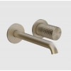 Смеситель для раковины, Gessi, Habito Intreccio, цвет-Finox Brushed Nickel