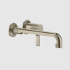 Смеситель для раковины, Gessi, Inciso, цвет-Finox Brushed Nickel