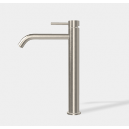 Смеситель для раковины, Fima Carlo Frattini, Spillo Up, цвет-брашированный никель