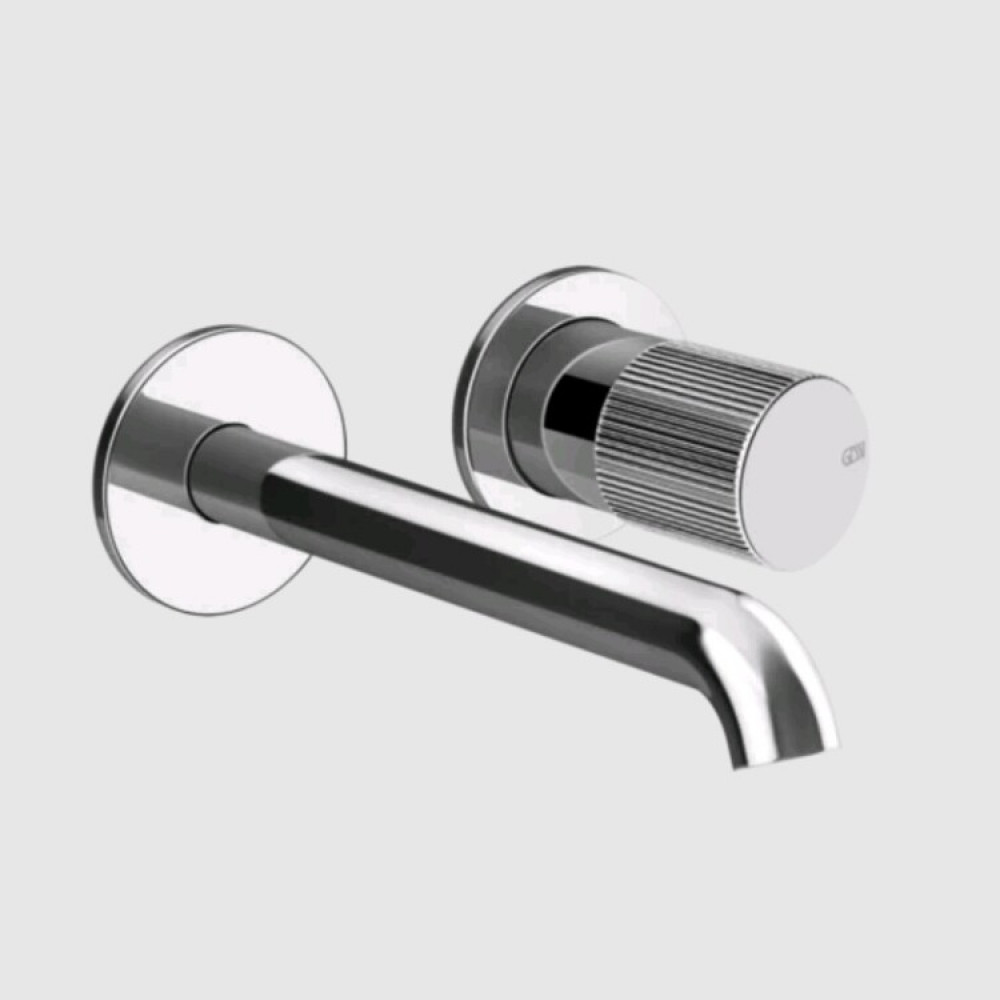 Смеситель для раковины, Gessi, Habito Rigato, цвет-хром