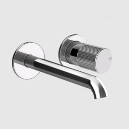 Смеситель для раковины, Gessi, Habito Rigato, цвет-хром