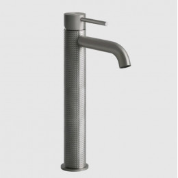 Смеситель для раковины, Gessi, 316 Cesello, цвет-Steel Brushed
