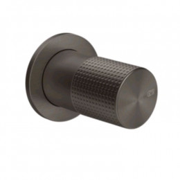 Смеситель для душа, Gessi, Habito Cesello, на 1 потребитель, цвет-Black Metal Brushed PVD