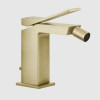 Смеситель для биде, Gessi, Rettangolo K, цвет-Brushed Brass PVD