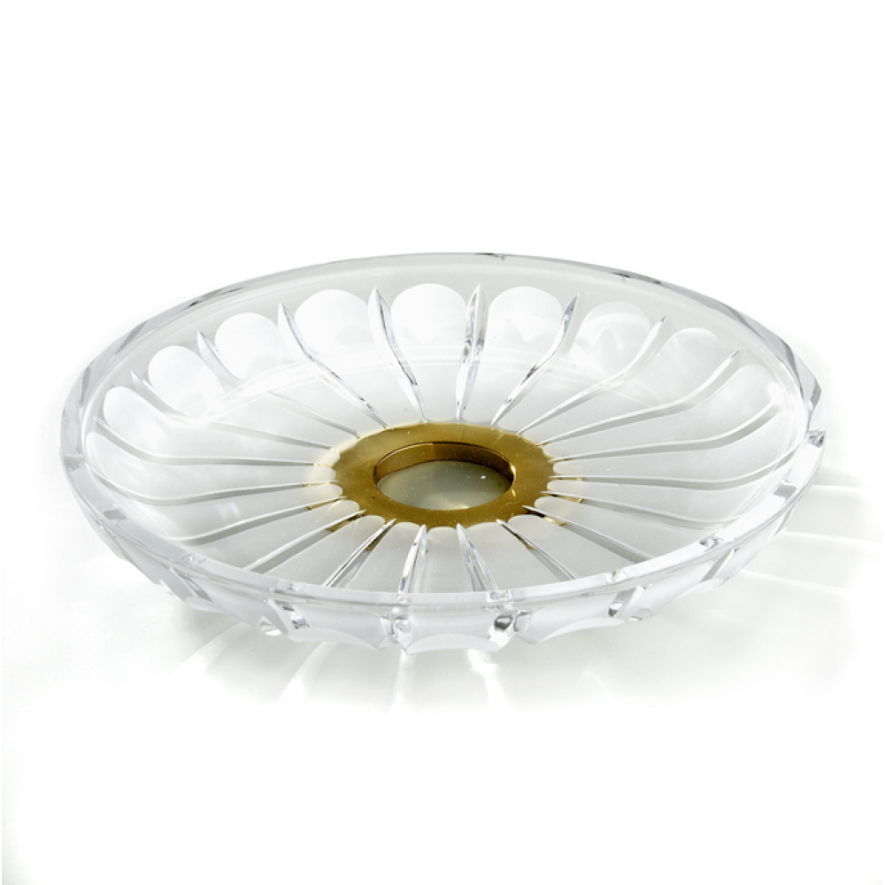 Лоток, 3SC, Montblanc, настольный, шгв 220*220*25, цвет-золото матовое