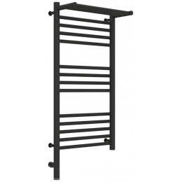 Полотенцесушитель, Сунержа, Богема 3.0, с 1 полкой, шгв 432*214*924, нижнее слева, МЭМ, цвет-тёмный титан муар