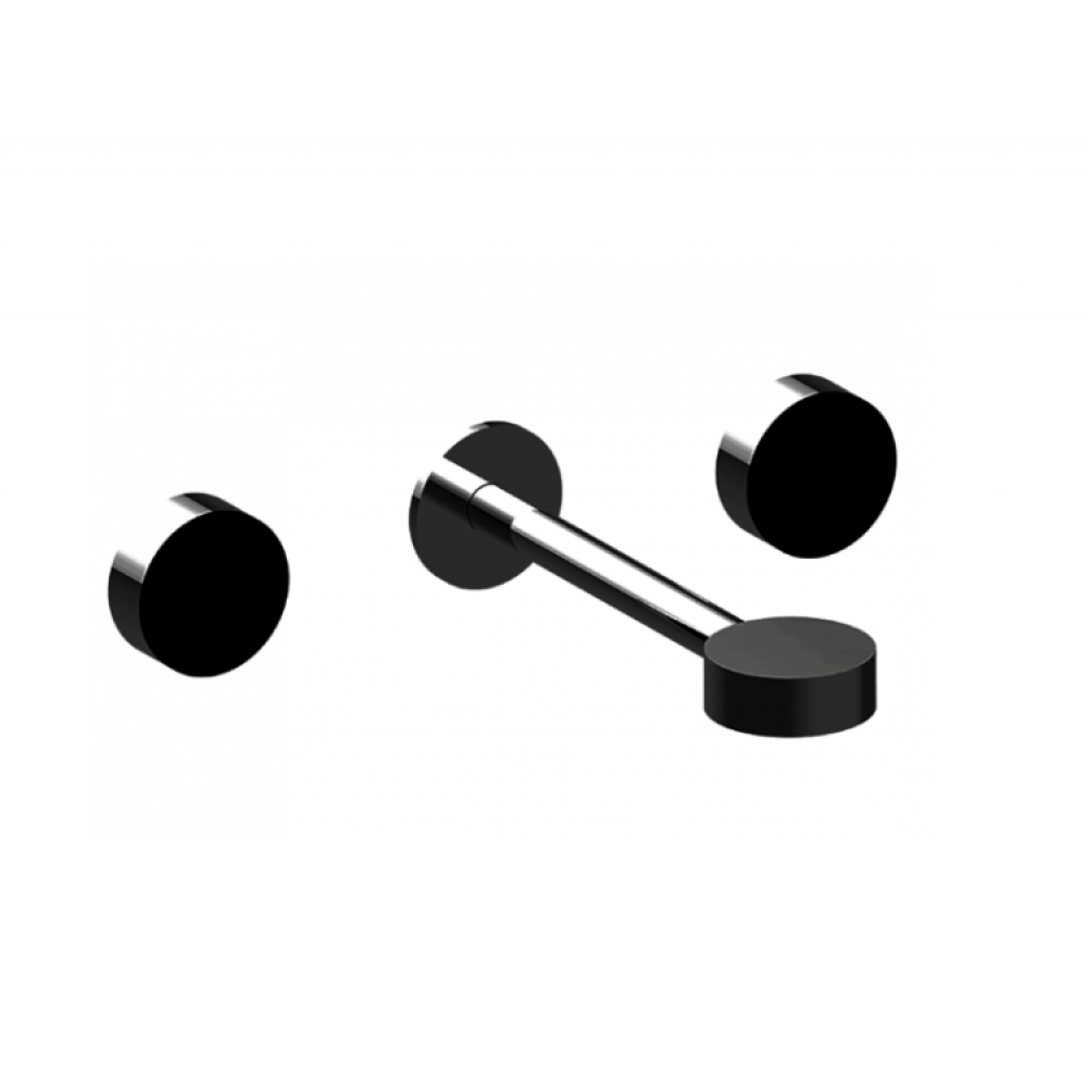 Смеситель для раковины, Cisal, Slim, цвет-Matt Black