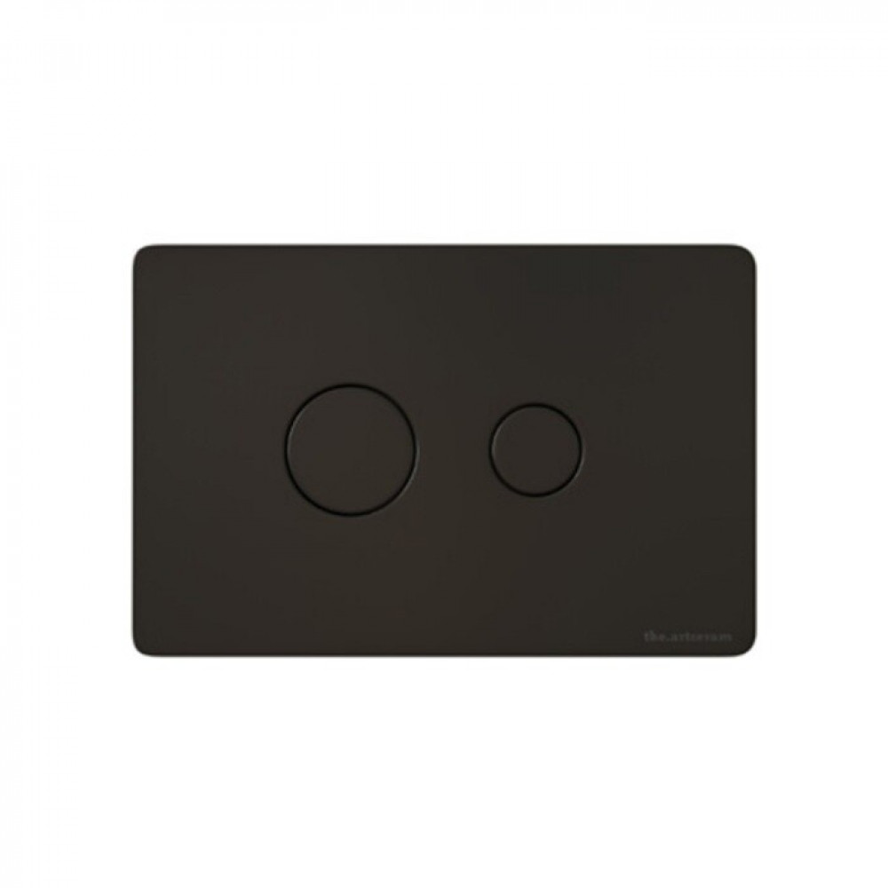 Клавиша смыва, Artceram, File, для унитаза, шгв 245*12*163, цвет-черный матовый