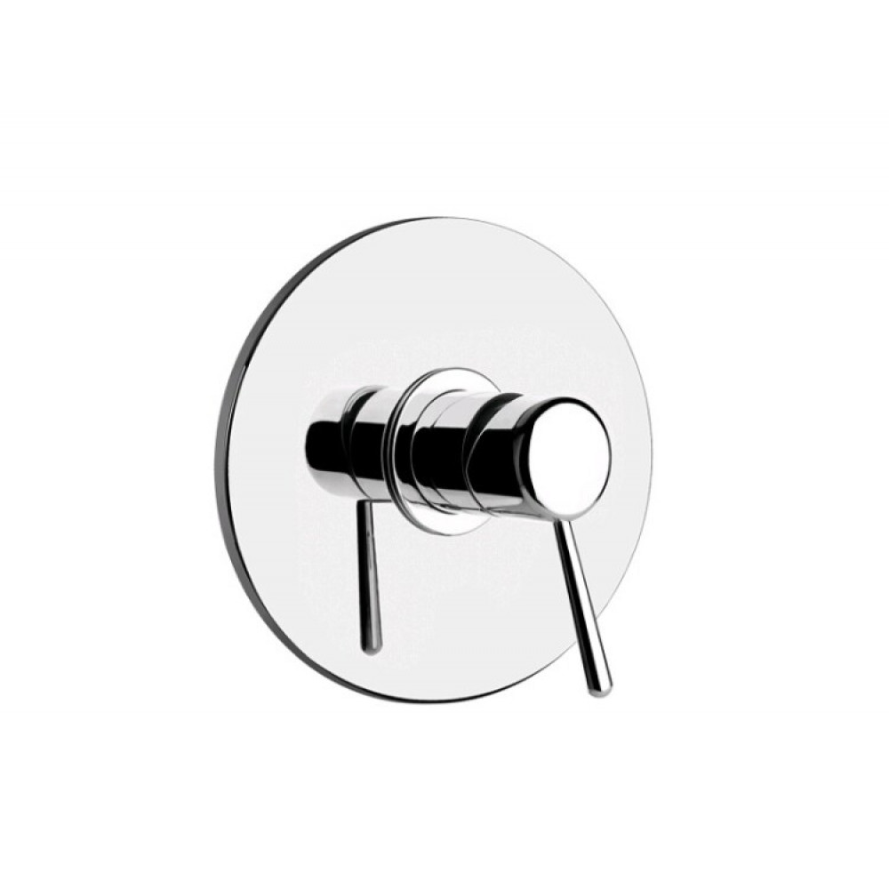 Смеситель для душа, Gessi, Goссia, цвет-хром шлифованный