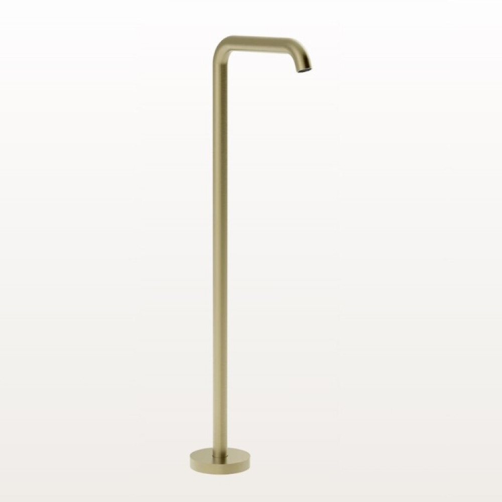 Излив, Gessi, 316 Bath-Shower, цвет--Brushed Brass PVD