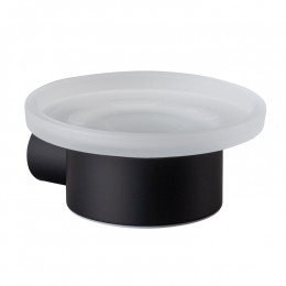 Мыльница, Splendy, Passion, шгв 110*111*49, цвет-черный матовый