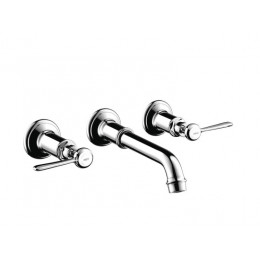 Смеситель для раковины, Hansgrohe, Axor Montreux, цвет-полированная бронза